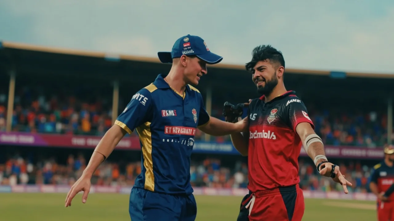 Narendra Modi Stadium in Ahmedabad during the IPL 2026 final between Gujarat Titans and Royal Challengers Bengaluru on May 31, 2026.