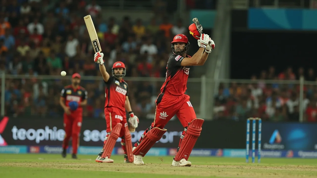 Wide view of an IPL match stadium under evening floodlights illustrating the 2026 IPL Brand Valuation Study headline.