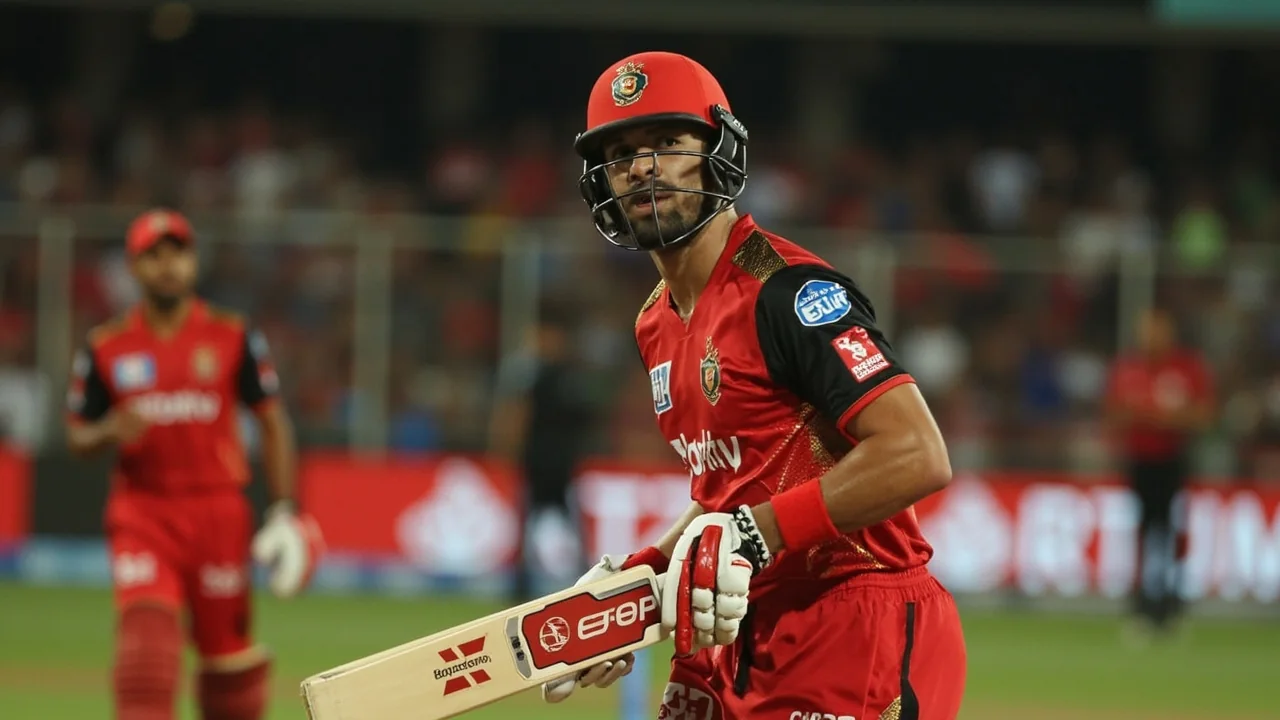 Captains and teammates in mid-pitch discussion during an IPL fixture, illustrating the league's commercial operating layer.